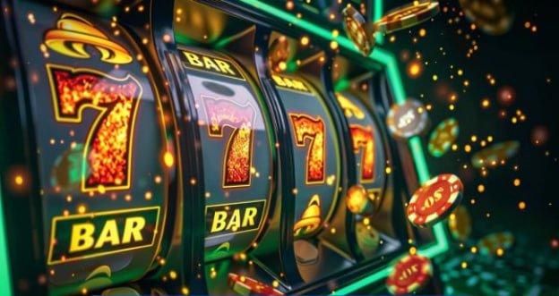 Antarmuka permainan Treasures Aztec di bantogel dengan simbol-simbol Aztec dan garis pembayaran